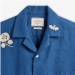 Embroidery Nature Ramie Shirt 1