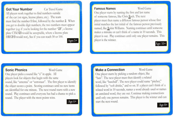 Games On The Go Travel Games 5