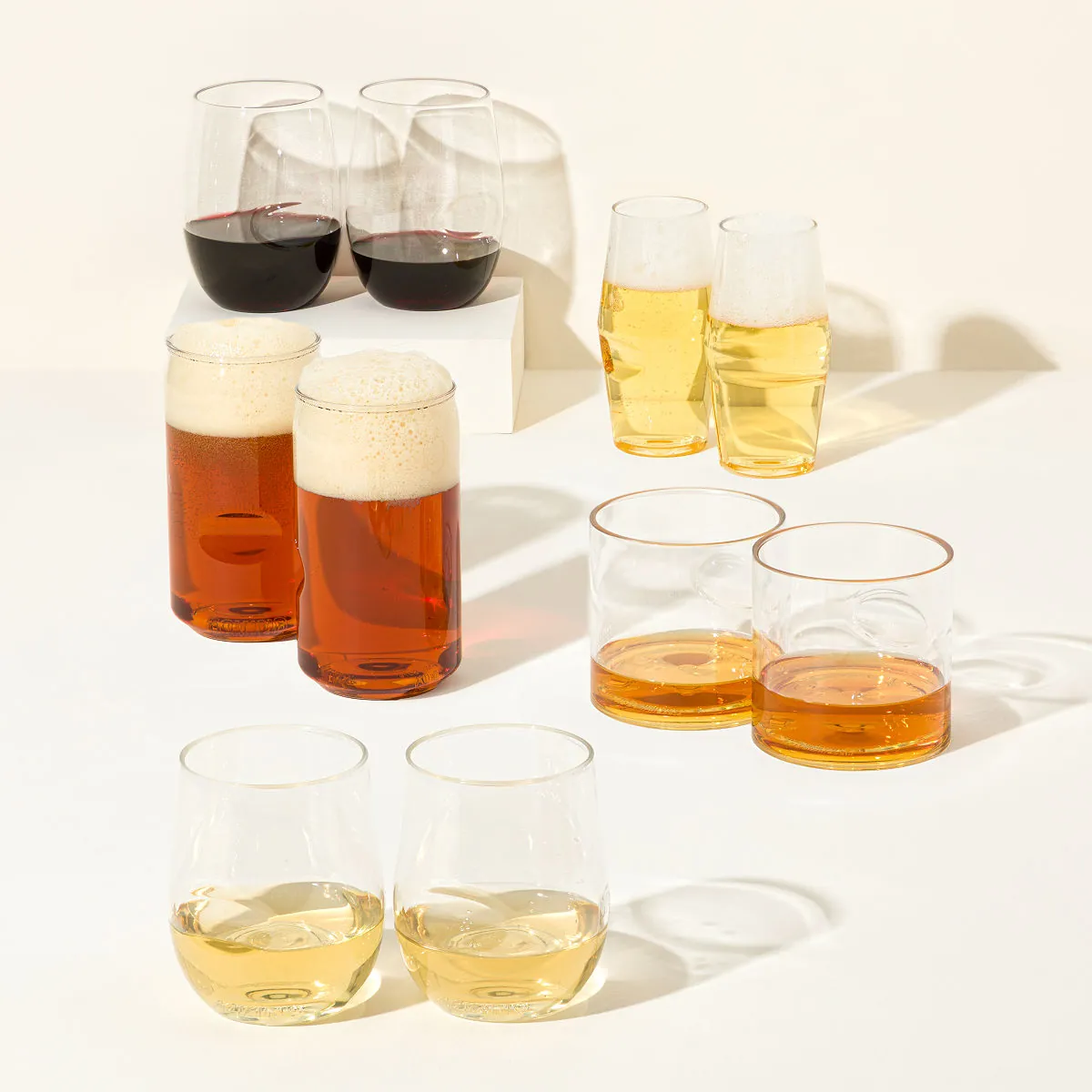 Go Anywhere Shatterproof Drinkware - Set Of 4 Go Anywhere Shatterproof Drinkware - Set Of 4