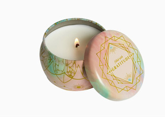 Gratitude Candle Tin