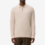 Gustav Squared Structure Polo Knit 2
