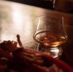 Hand-blown Bourbon Glass (3)