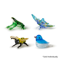 Hand Blown Glass Garden Critter