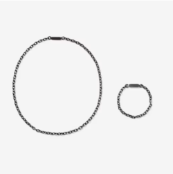 Hand-forged Title Neck Chain & Bracelet (1)