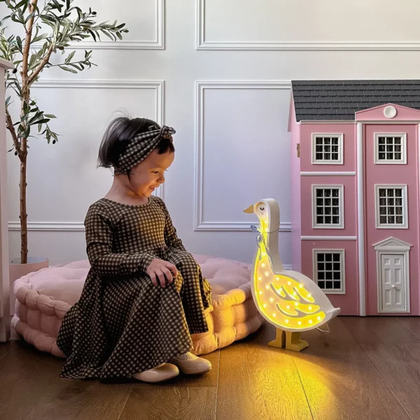 Hand-painted Whimsical Animal Lamps 2