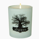 Harry Potter Always Glass Votive Candle