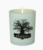 Harry Potter Always Glass Votive Candle