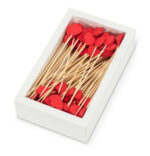 Heart Party Picks, Box Of 100 1