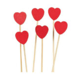 Heart Party Picks, Box Of 100