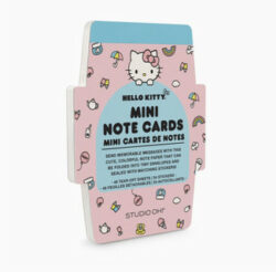 Hello Kitty Classic Pink Mini Note Cards With Stickers