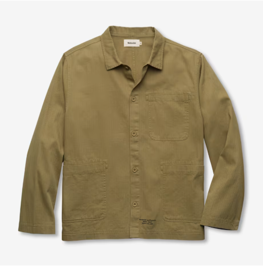 Herringbone Overshirt Herringbone Overshirt