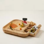 Hidden Compartment Cheese Board Wknives 2