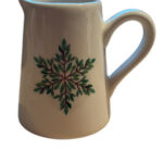 Holiday Snowflake Mini Pitcher