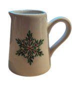 Holiday Snowflake Mini Pitcher