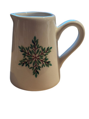 Holiday Snowflake Mini Pitcher