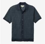 Jacquard Button Front Polo (1)