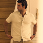 Jacquard Button Front Polo (5)