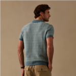 Jacquard Johnny Collar Polo (4)
