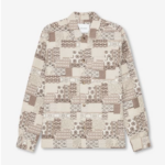 Layton Patchwork Jacquard Overshirt (1)