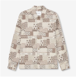 Layton Patchwork Jacquard Overshirt (1)