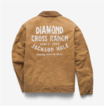 Line Of Trade X Diamond Cross Waxed Ranch Jacket 1