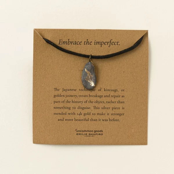 Mended Strength Men's Kintsugi Necklace 4