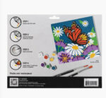Mini Acrylic Paint-by-number Butterfly Floral 4