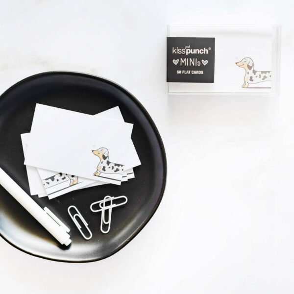 Mini Notecards - Dachshund 2