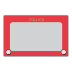 Mini Notecards - Etch A Note 1