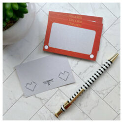 Mini Notecards - Etch A Note