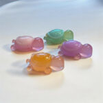 Multi-color Mini Squishy Turtles, Pack Of 4 1