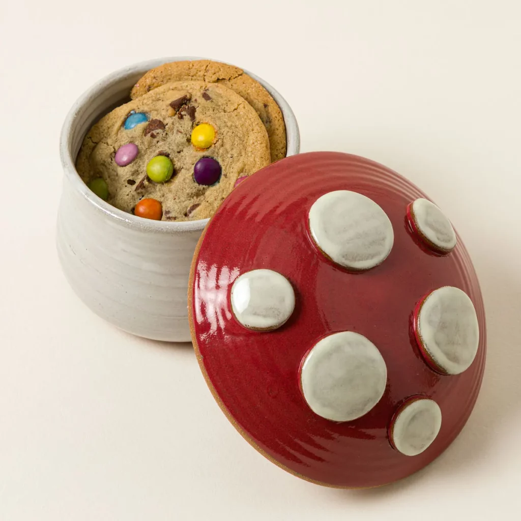 Mushroom Storage Jar