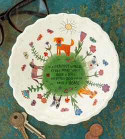 Natural Life Ceramic Catch All Bowl - Every Dog