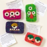 One-of-a-kind Mystery Monster Felted Soap 2