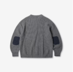 Patch Round Pullover Knit 1