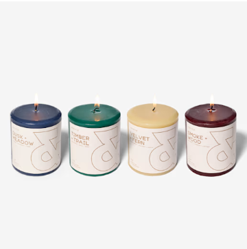 Pillar Candle Four Pack (1)