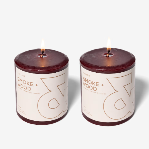 Pillar Candle Two Pack (1)