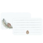 Pinecone Mini Note Cards 1