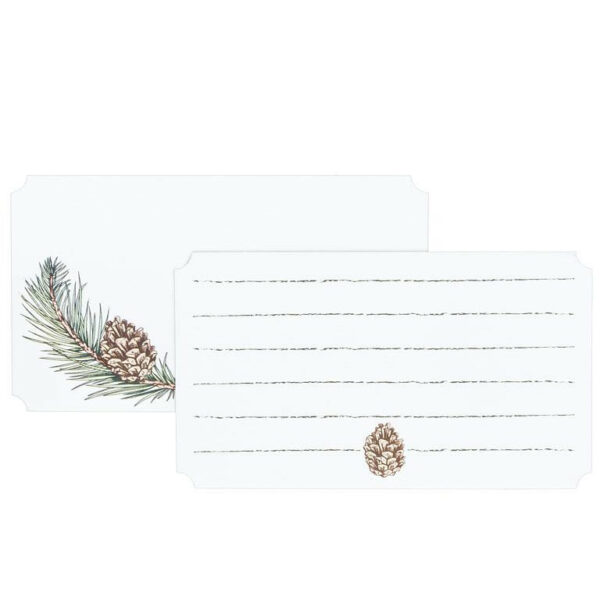Pinecone Mini Note Cards 1