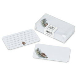 Pinecone Mini Note Cards