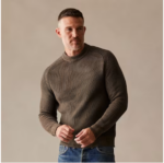 Plaited Rib Crew Sweater 1