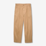 Pleated Khaki Casual Hemp Pant