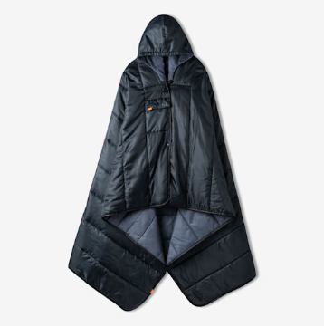 Puffy Blanket Poncho (1)