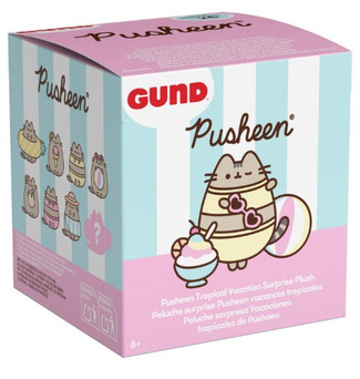 Pusheen Tropical Vacation Surprise Plush Blind Box Pusheen Tropical Vacation Surprise Plush Blind Box