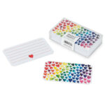 Rainbow Heart Mini Note Cards