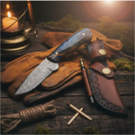 Resin Handle Knife 6
