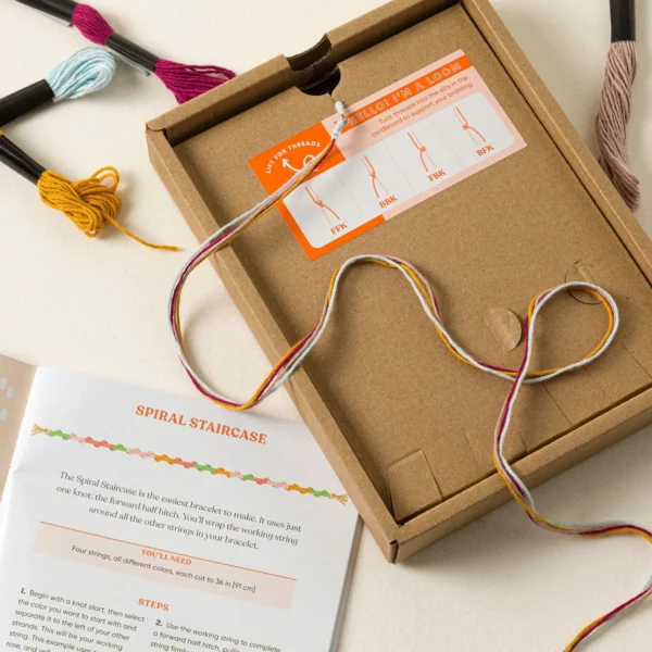 Retro Vibes Friendship Bracelet Kit 3