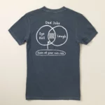 Scan At Your Own Risk Dad Joke Qr Tee 4