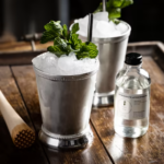 Silver-plated Julep Cup With Spoon Straw (2)