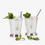 Silver-plated Julep Cup With Spoon Straw (5)